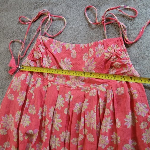 Free People Indigo Molly Floral Tunic size medium - Picture 11 of 13